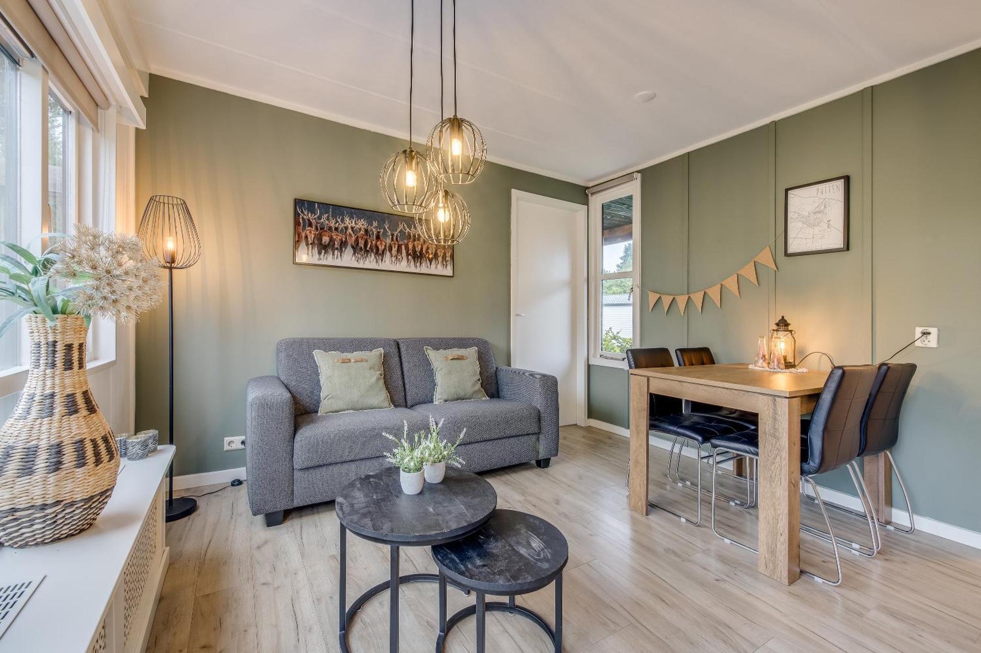 Chalet 'T Veluws Stulpje "Geniet, Ontspan En Droom Even Lekker Weg!" Putten Exterior foto